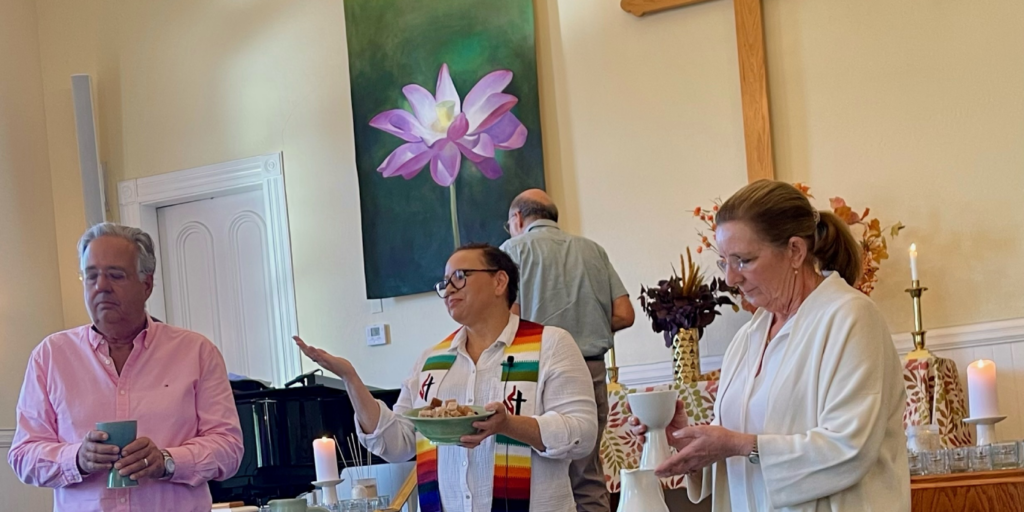 St Helena United Methodist Church Communion